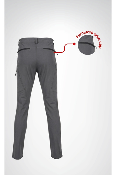 Selçuklu Plus Outdoor Tactical Pants with Water Repellent Feature, Zipper Pockets, and Comfortable Fit