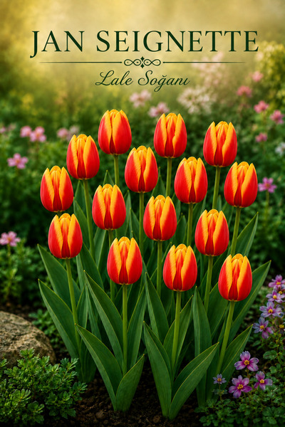 3A BOTANİK Jan Seignette Lale Soğanı - 9/10 Kalibre – 3 Adet – 1. Sınıf Çiçek...