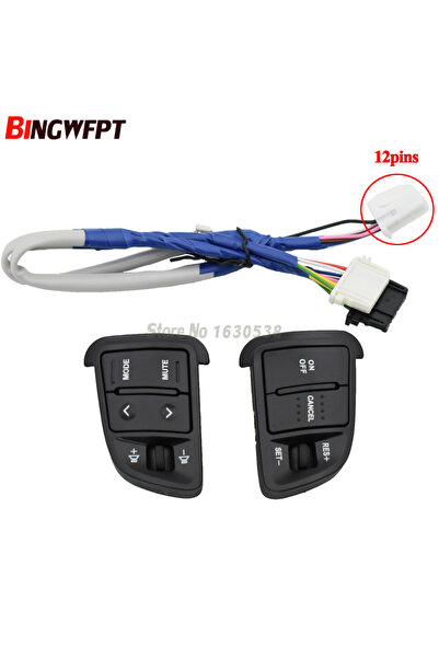 Choice Switch-12pins Multi Function Steering Wheel Audio Cruise Control Butto...