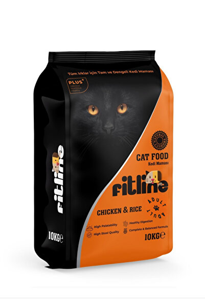 Fitline Yetişkin Kediler İçin Tavuklu Mama 10 kg