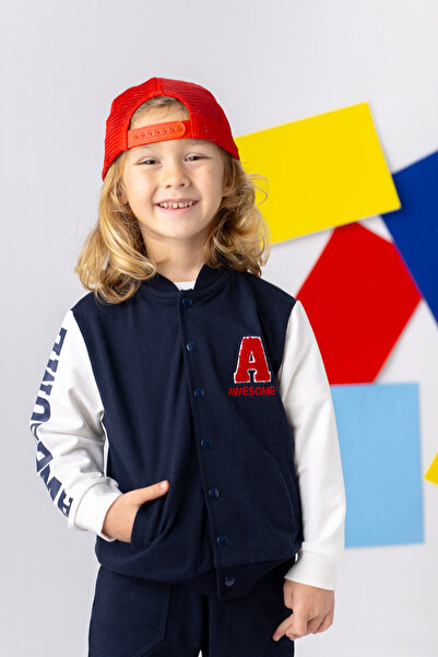 Zeyland Unisex Çocuk Kolej Ceket