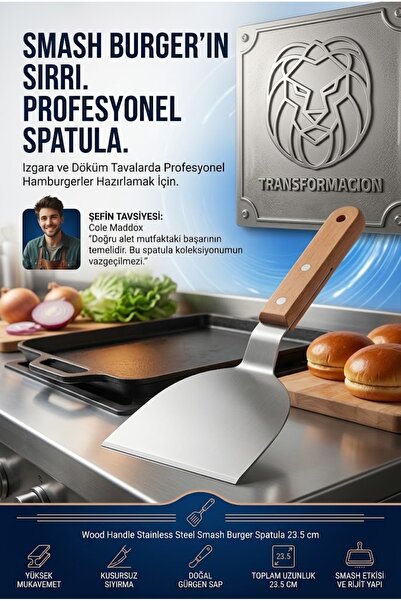 Transformacion Profesyonel Mutfak Spatulası- Hamur Börek Et Spatulası Profesy...
