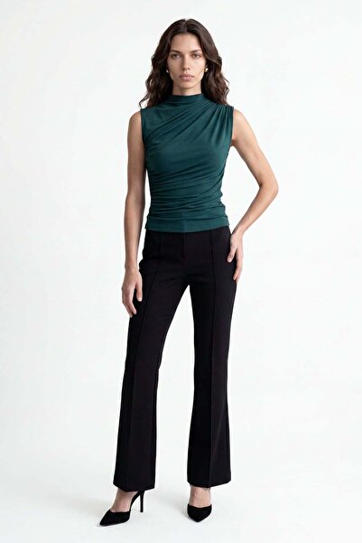 HAKKE Sandy sleeveless blouse with drawstring