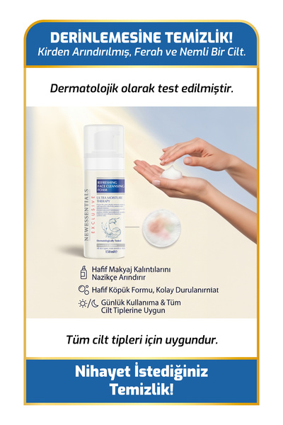 New Essentials Ultra Nem Terapi Yüz Temizleme Köpüğü 8682079030076