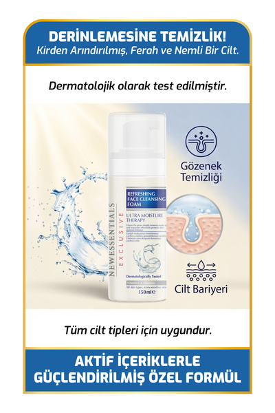 New Essentials Ultra Nem Terapi Yüz Temizleme Köpüğü 8682079030076