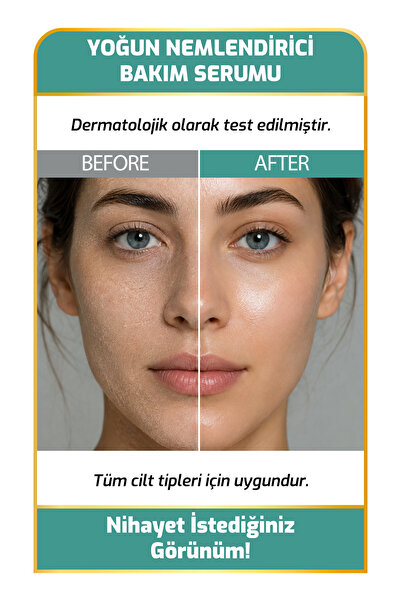 New Essentials Yoğun Nemlendirici Bakım Serumu ( Hyaluronic Acid Complex + B5+Beta Glukan)-30 ml