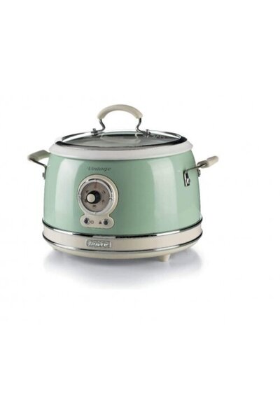 ARIETE Aparat pentru gatit orez Vintage 2904CR/GR, 700W, Crem/Verde,