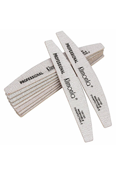 Choice 10pcs 100 180 10Pcs/Lot Professional Wooden Nail Files 100/180 Grit Gr...