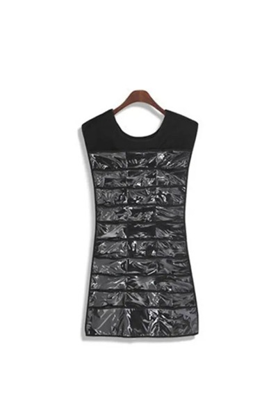 Choice black Creative Dress Shaped Jewelry Holder Hanging Storage Bag Necklac...