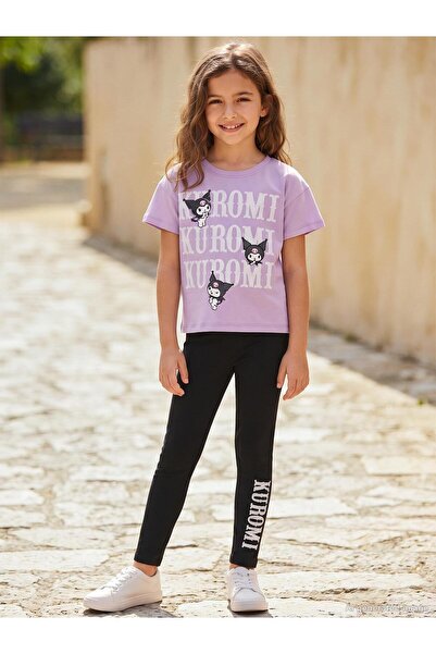 kuromi 6-9 Years Old Set - Lilac-Black