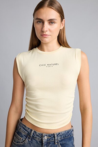 DeFacto Slim Fit Crew Neck Ribbed Undershirt I6391Ax26Hs