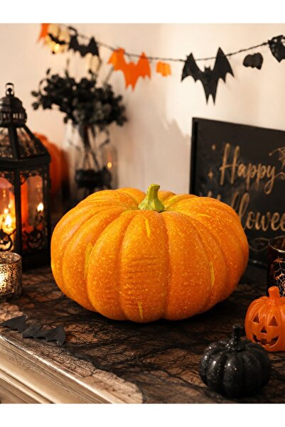 Parti Adresi Cadılar Bayramı Yapay Balkabağı Halloween Parti Dekorasyonu 35 cm