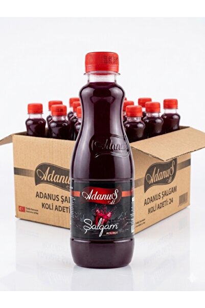 ADANUS Şalgamsuyu 330 ml 24 Lü Pet Şişe Acı