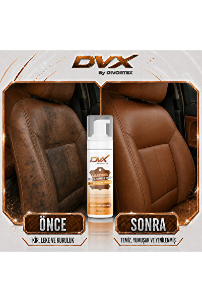Divortex DVX by Deri Temizleme Köpüğü 200 ml
