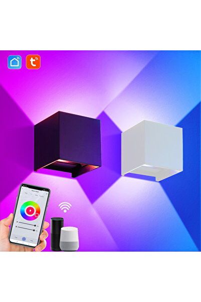 Choice 11-15W Tuya Outdoor LED Wall Lamp Smart Life APP Control Adjustable An...