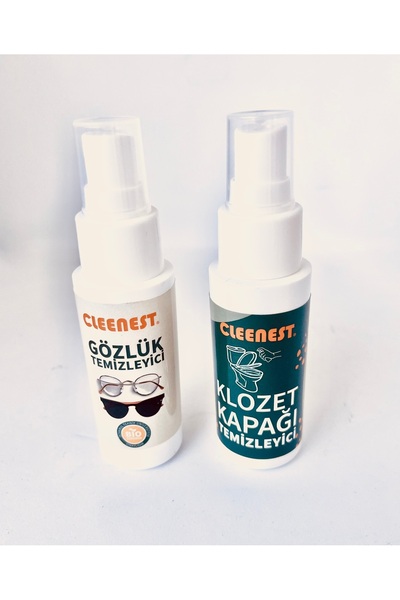 Okul başlangıç Küçük çanta kiti : Gözlük temizleme 50 ml, Klozet kapağı temizleme 50 ml