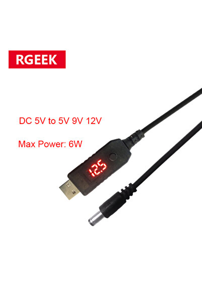 Choice محول طاقة USB من RGEEK لرفع الجهد من 5 فولت إلى 5 فولت و9 فولت و12 فول...