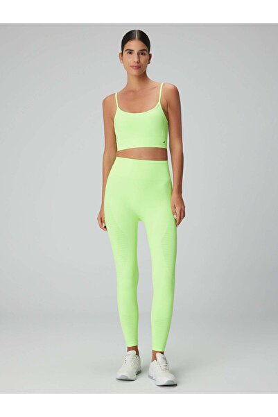Jerf Gela High Waist, Flexible and Firming Sports Leggings Neon Green
