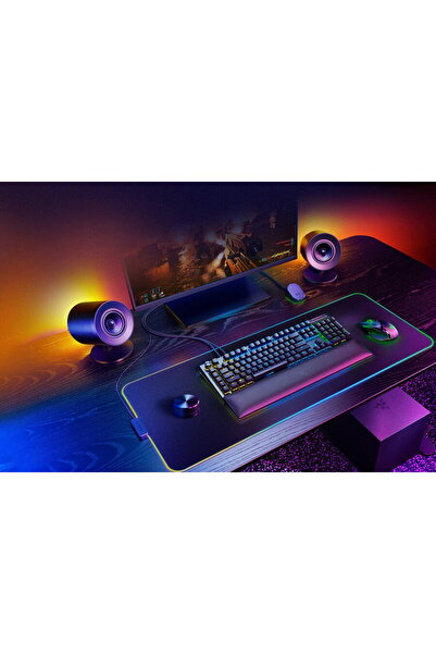 RAZER Boxe gaming Nommo V2 Pro RZ05-04740100-R3G1, Difuzor 2.1, USB, Bluetoot...
