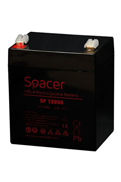 Spacer Acumulator UPS SP-BAT-12V5AH, 12V, 5Ah