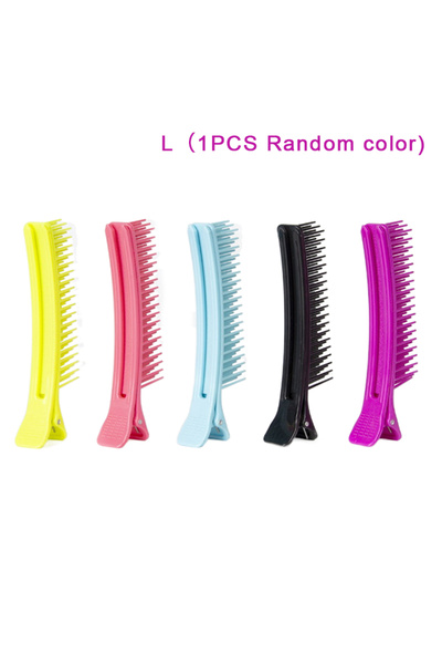 Choice L Professional Hair Grip Clamps Salon Hair Section Cutting Clips Comb ...