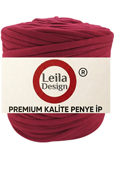 Leila Design Bordo Penye Ip (600-650GR) 1adet Fiyatıdır