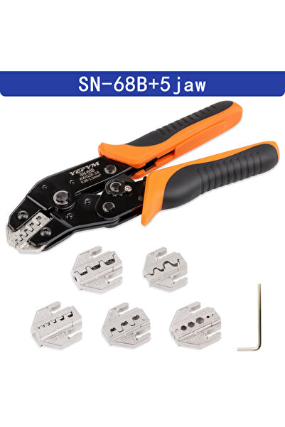 choice2 SN-68B 5JAW Crimping Tool SN-68B Ratcheting Pliers Jaw For Dupont JST...