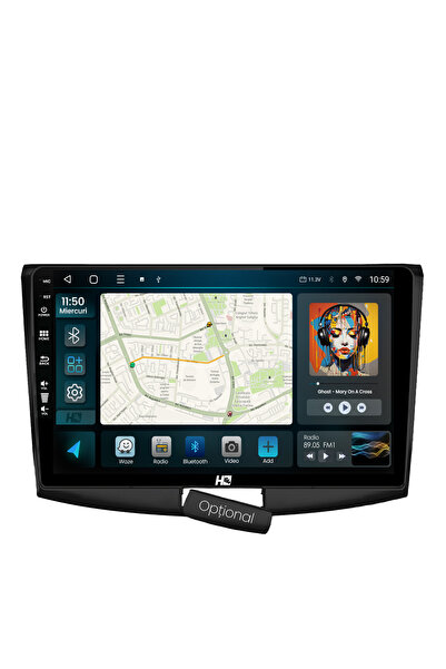 HUB64 Navigație Android (NEGRU) Volkswagen Passat B6 / B7 / CC, 10.1 inch, 4GB RAM