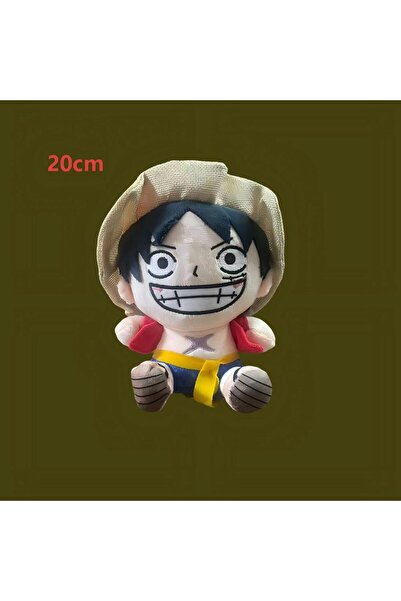 BANDAI lufei zhengyan-20cm Hot Japanese Anime One Piece Plush Toys Cartoon Fi...