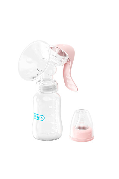 dr.Isla Pink MAMIJOY Breast Pump Baby Nipple Manual Suction Milk Pump Feeding...