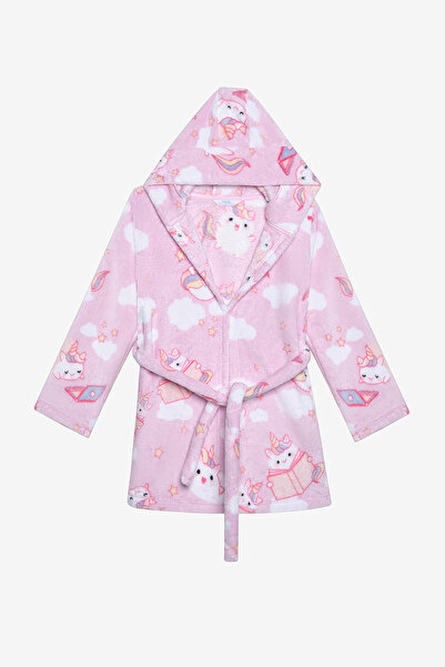 Penti Kız Çocuk Pembe  Sabahlık