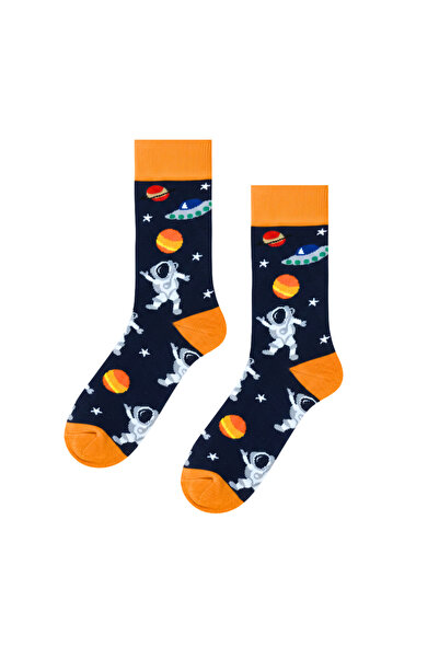 CARNAVAL SOCKS 5'li Gezegenler Desenli Tasarımlı Renkli Çorap