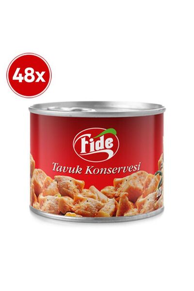 FİDE Fide Tavuk Konservesi 48 X 200 G