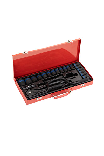 Lawazim Pro7 Socket Wrench Set - Chrome Vanadium Ratchet and Socket Kit with ...