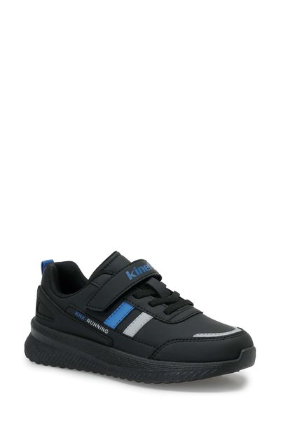 Kinetix Bumes F Black Boy's Sports Shoes