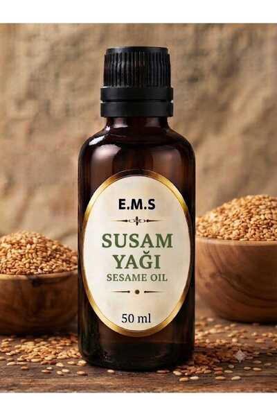 E.M.S AVM 50 مل زيت السمسم 100% نقي معصور على البارد.