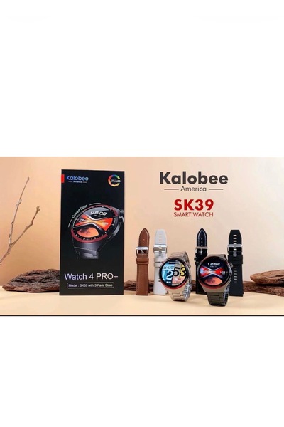 ATKGİYİM Kalobee America SK39 Smart Watch - AMOLED Ekran & Kavisli Cam 3 fark...