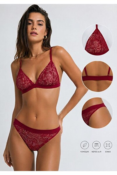 DEEP SECRET Bralet-String iç çamaşır takım DS20096BRT