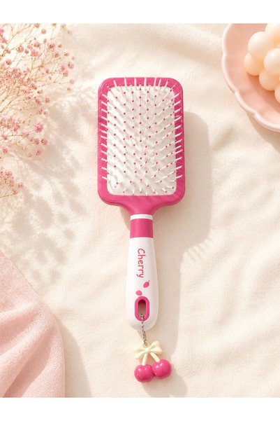 ÇEMİ 4-Piece Advantage Pack - Classic Paddle Hair Brush Set - Volumizing & Detangling Massage Effect Comb Set