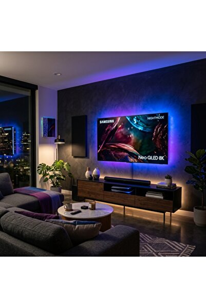 JYSK PONTUS RGB LED Şerit Aydınlatma (Kumandalı, Adaptörlü)