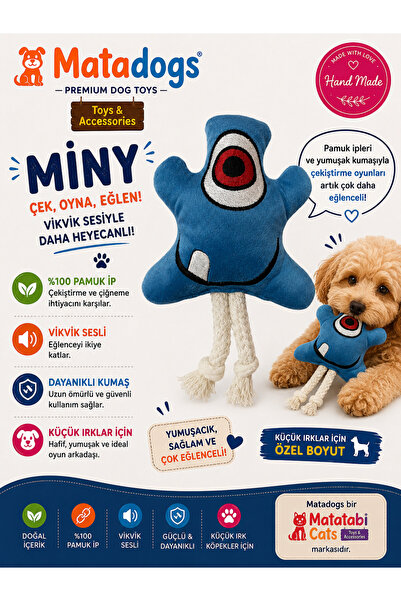 MATATABİ CATS Dog Toy Miny