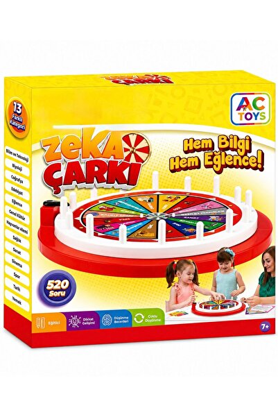 Online Zeka Çarkı Kırmızı AC TOYS