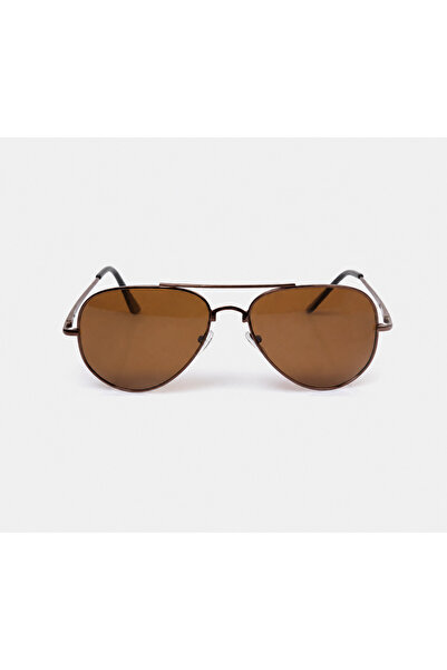 Mise Aksesuar Damla Model Polarized Coffee Color Sunglasses