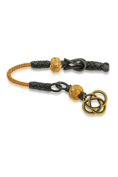 Inure Jewelry ​ Silver Trabzon Knitted Kazaz Tesbih Tassel