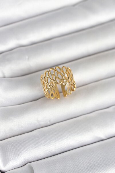 Inure Jewelry 316L Steel Spiral Chain Model Women's Ring