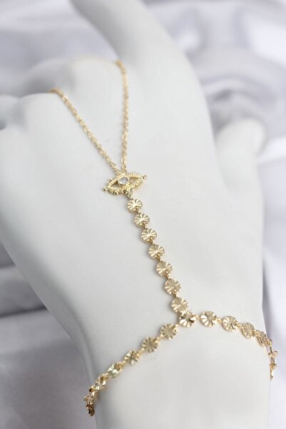 Inure Jewelry Gold Color Brass Zircon Stone Eye Model Shahmeran