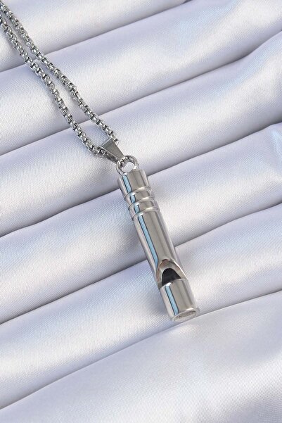 Inure Jewelry Emergency Whistle 316L Steel Does Not Tarnish High Decibel Neck...