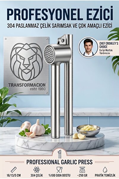 Transformacion عصارة ثوم احترافية متعددة الأغراض، أداة هرس الزنجبيل والجوز، أ...