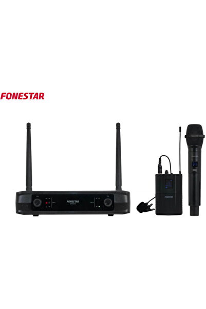 fonestar Microfon de mana + lavaliera Wireless SONAIR-2MP