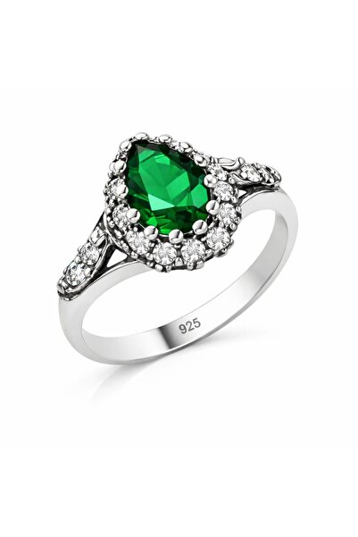 Inure Jewelry Gümüş Damla Hürrem Sultan Yüzük